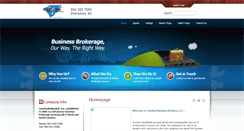 Desktop Screenshot of carolinabizbuysell.com